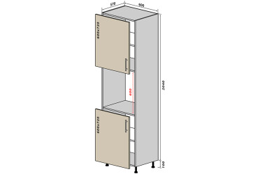 N18 Skriňa 214 New Interno Luxe