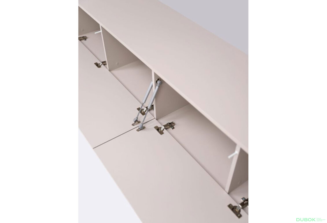 Fotografia 6 - TV stolík 2,1 kašmírový lesk Legs Box