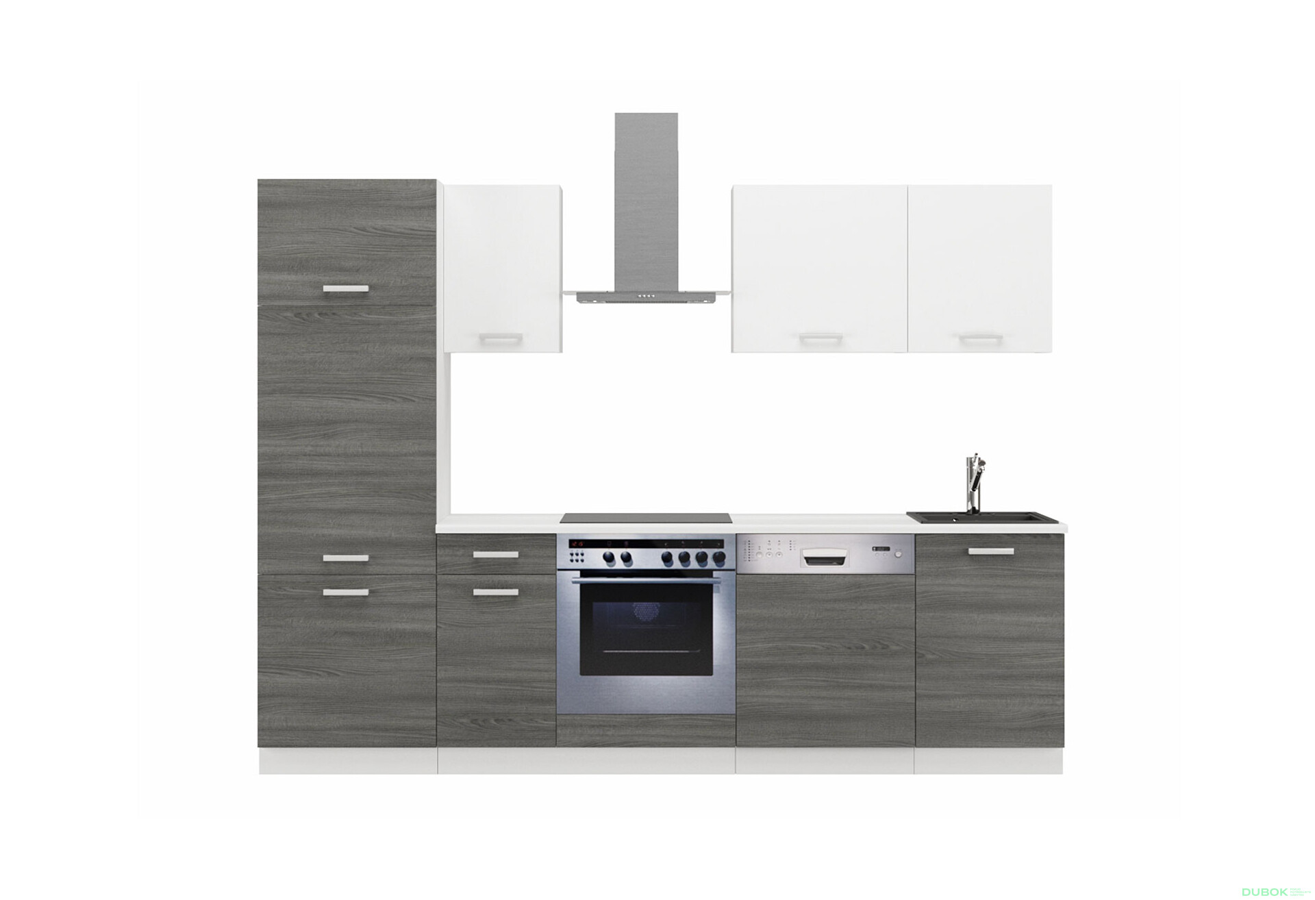 Fotografia 2 - Kuchyňa Tony 2.7 dab ribbeck / biely