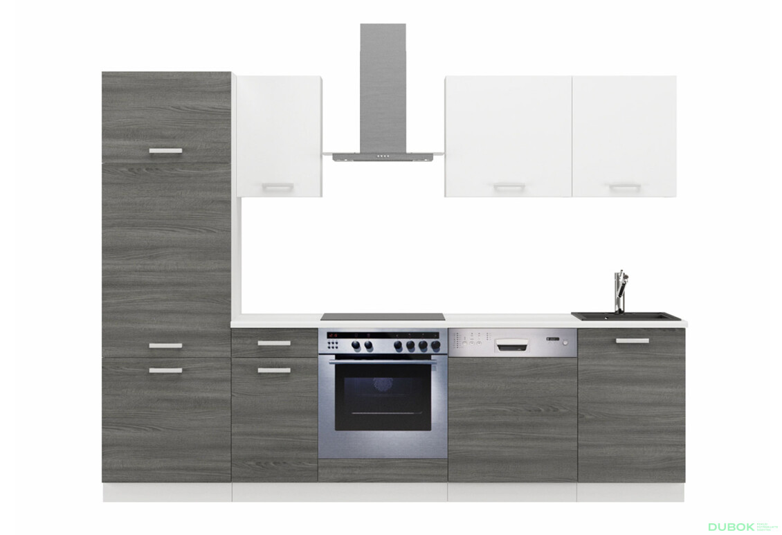 Fotografia 2 - Kuchyňa Tony 2.7 dab ribbeck / biely