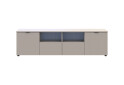 TV stolík s dvierkami a zásuvkami Ron 4 180 cm kašmír - Fotografia 2 Fotografia 2 - TV stolík s dvierkami a zásuvkami Ron 4 180 cm kašmír