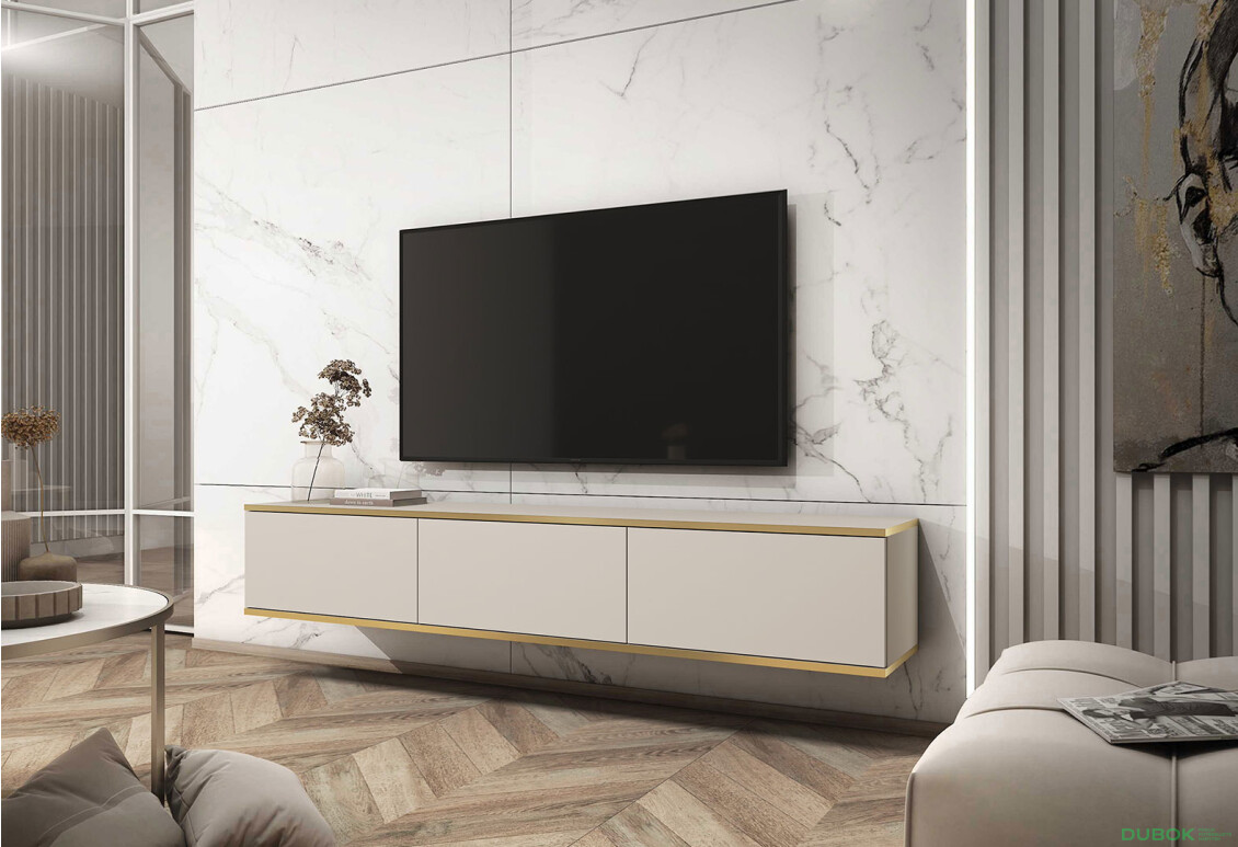 Fotografia 3 - TV stolík RTV 175 béžový Oro