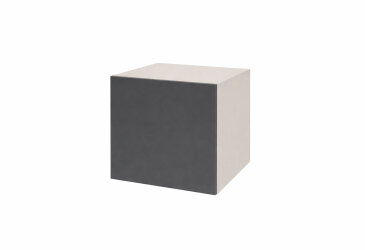 Nadstavec na skriňu 40 cm kašmír / grafit