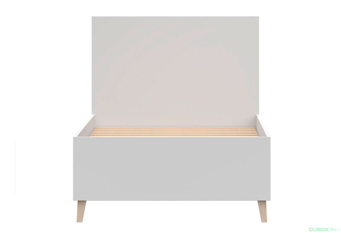 Fotografia 3 - Posteľ 90x200 Figo biela Idczak meble