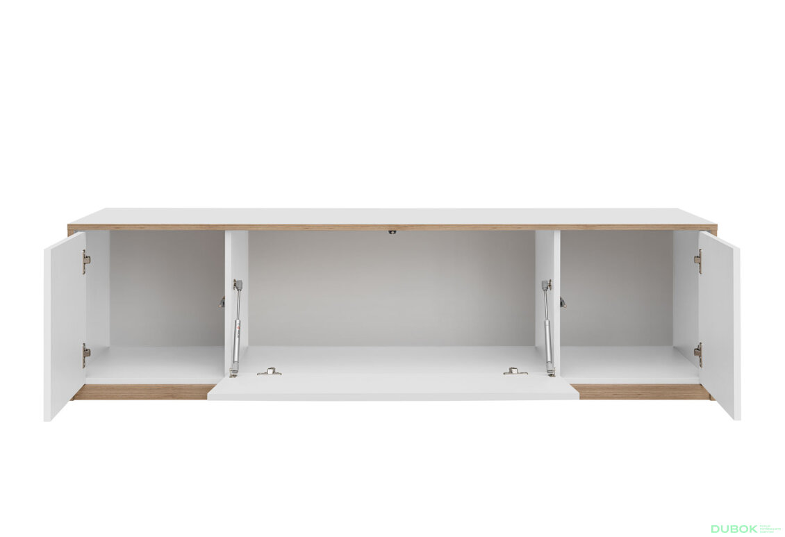 Fotografia 3 - TV stolík 2d1k biely Complex