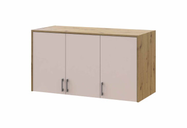 Nadstavec Rondi 3 drevotrieska 121x52x65 dub artisan / kašmír
