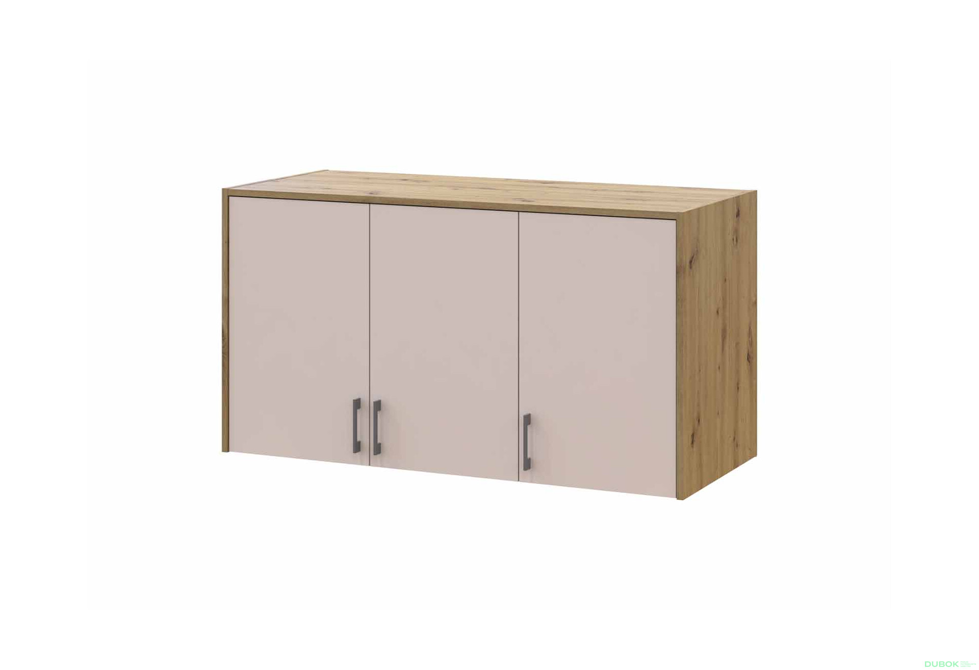 Fotografia 1 - Nadstavec Rondi 3 drevotrieska 121x52x65 dub artisan / kašmír