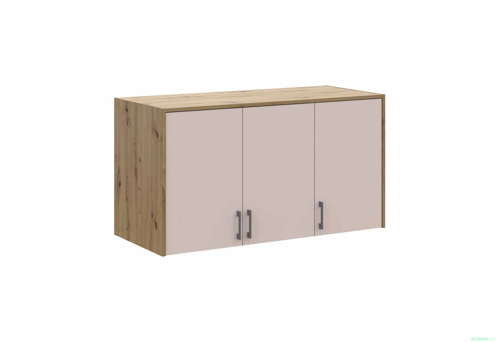 Nadstavec Rondi 3 drevotrieska 121x52x65 dub artisan / kašmír - Fotografia 3 Fotografia 3 - Nadstavec Rondi 3 drevotrieska 121x52x65 dub artisan / kašmír