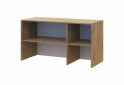 Fotografia 6 - Nadstavec Rondi 3 drevotrieska 121x52x65 dub artisan / kašmír
