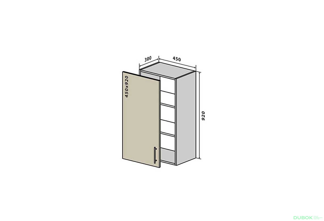 V44 Skrinka 1D 45 Interno Luxe - Fotografia 1 Fotografia 1 - V44 Skrinka 1D 45 Interno Luxe