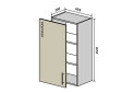 V44 Skrinka 1D 45 Interno Luxe - Fotografia 1 Fotografia 1 - V44 Skrinka 1D 45 Interno Luxe