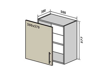 V52 Skrinka 1D 50