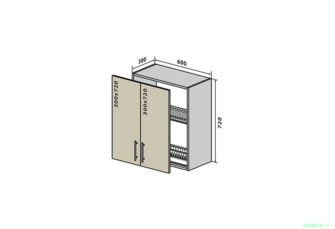 V7 Sušák 2D 60 Interno Glaňec Luxe
