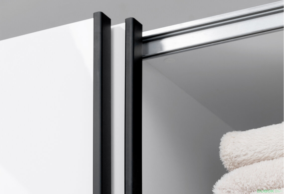 Fotografia 5 - Skriňa s posuvnými dverami 1.5х2.1m (Dvere biely lesk) Mila