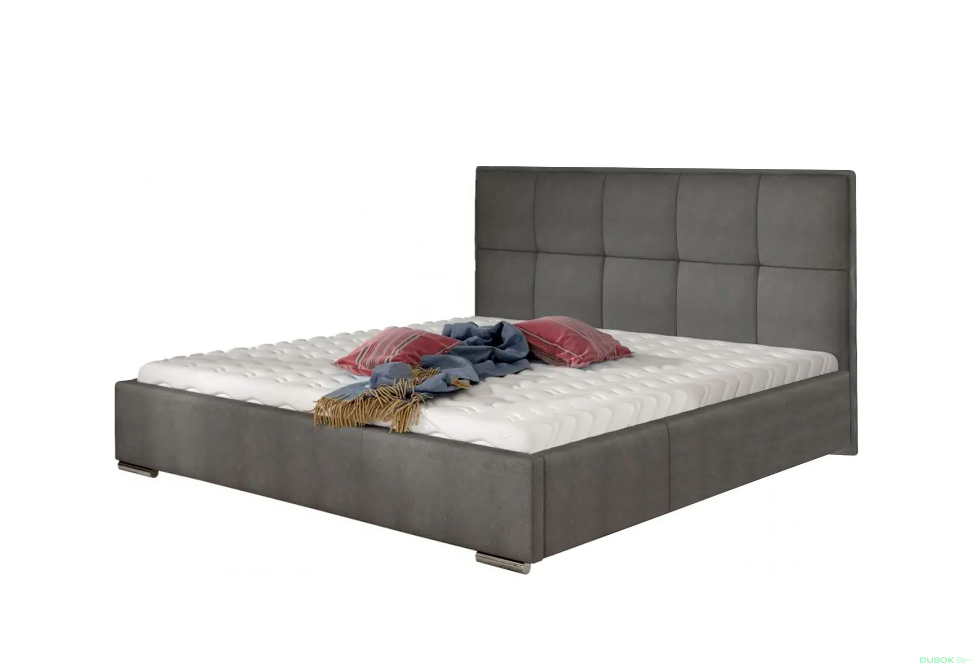 Posteľ Cortina 160x200 Fresh 32 Lech F4 Chróm - Fotografia 1 Fotografia 1 - Posteľ Cortina 160x200 Fresh 32 Lech F4 Chróm