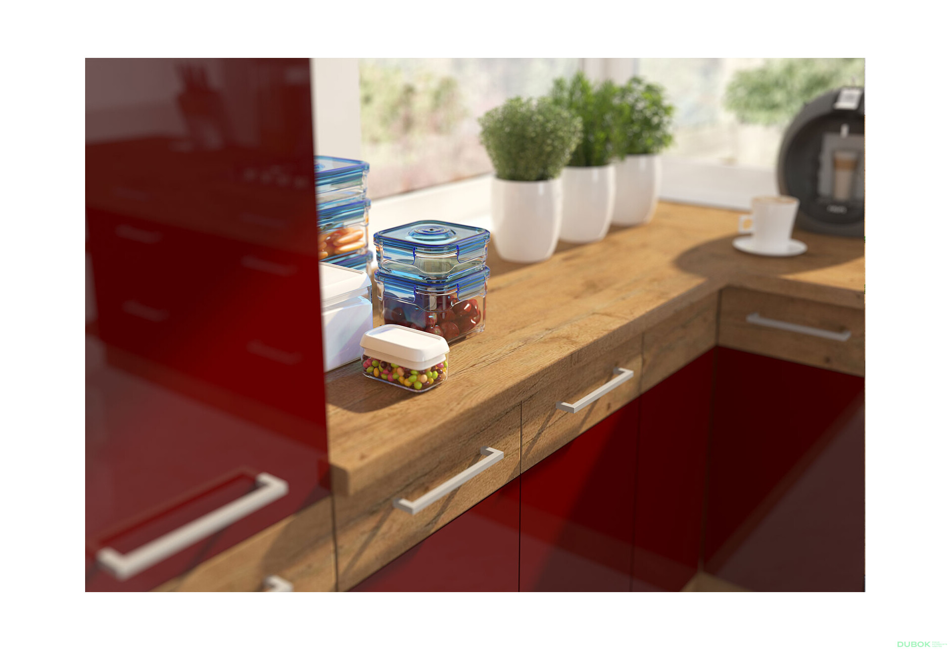 Fotografia 3 - Pracovná doska Dub Lancelot 180x60x0.28 cm Storaz-Lempert