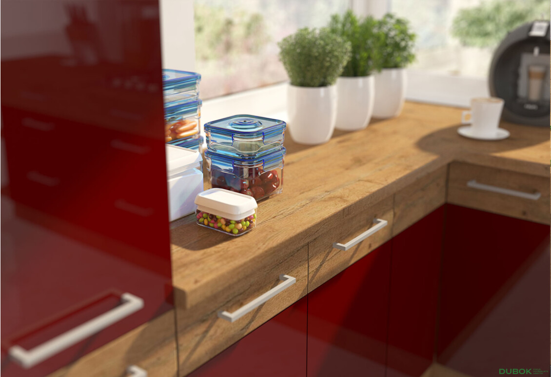 Fotografia 3 - Pracovná doska Dub Lancelot 180x60x0.28 cm Storaz-Lempert