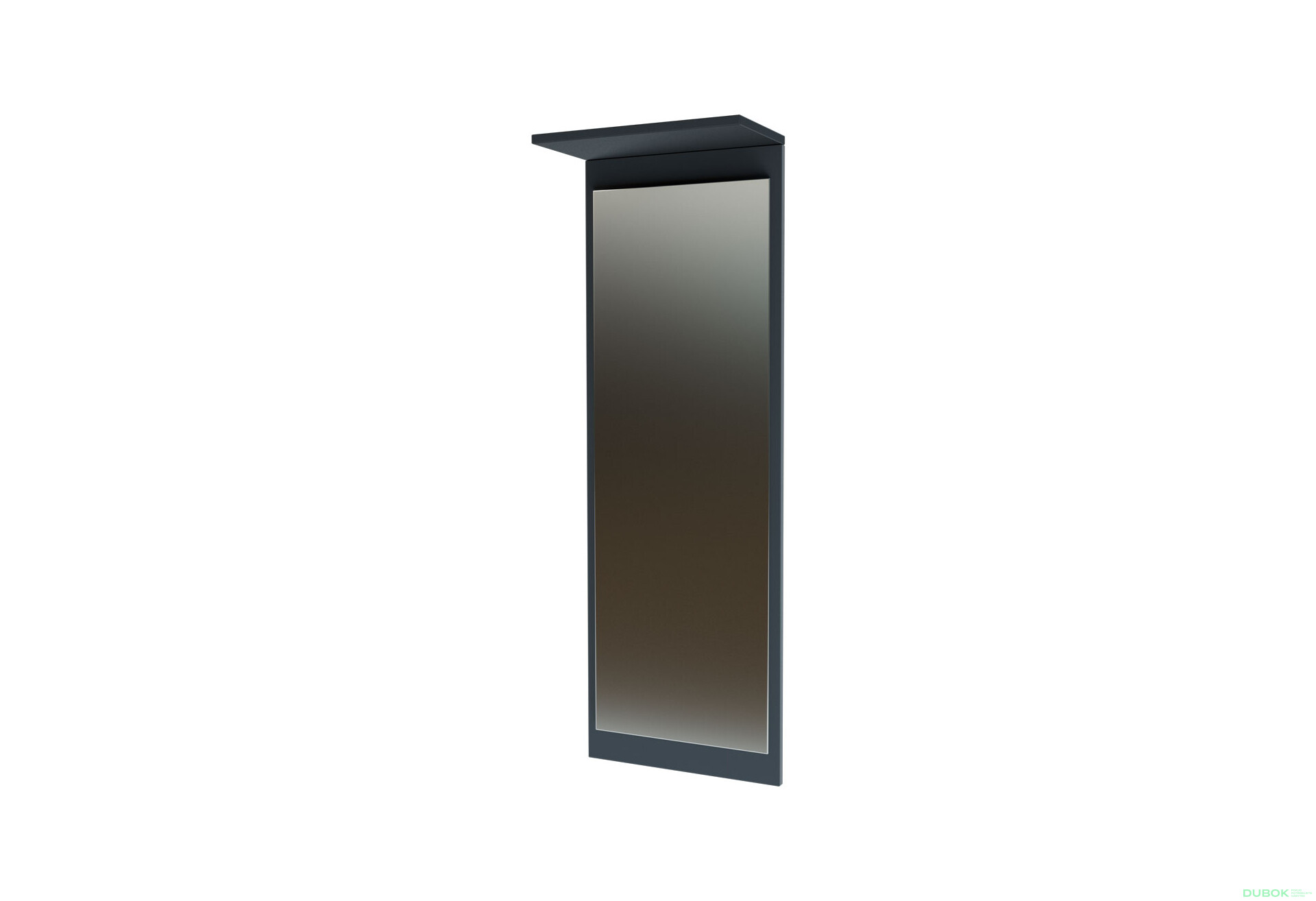 Fotografia 1 - Zrkadlo Stephanie 40x115 cm Antracit