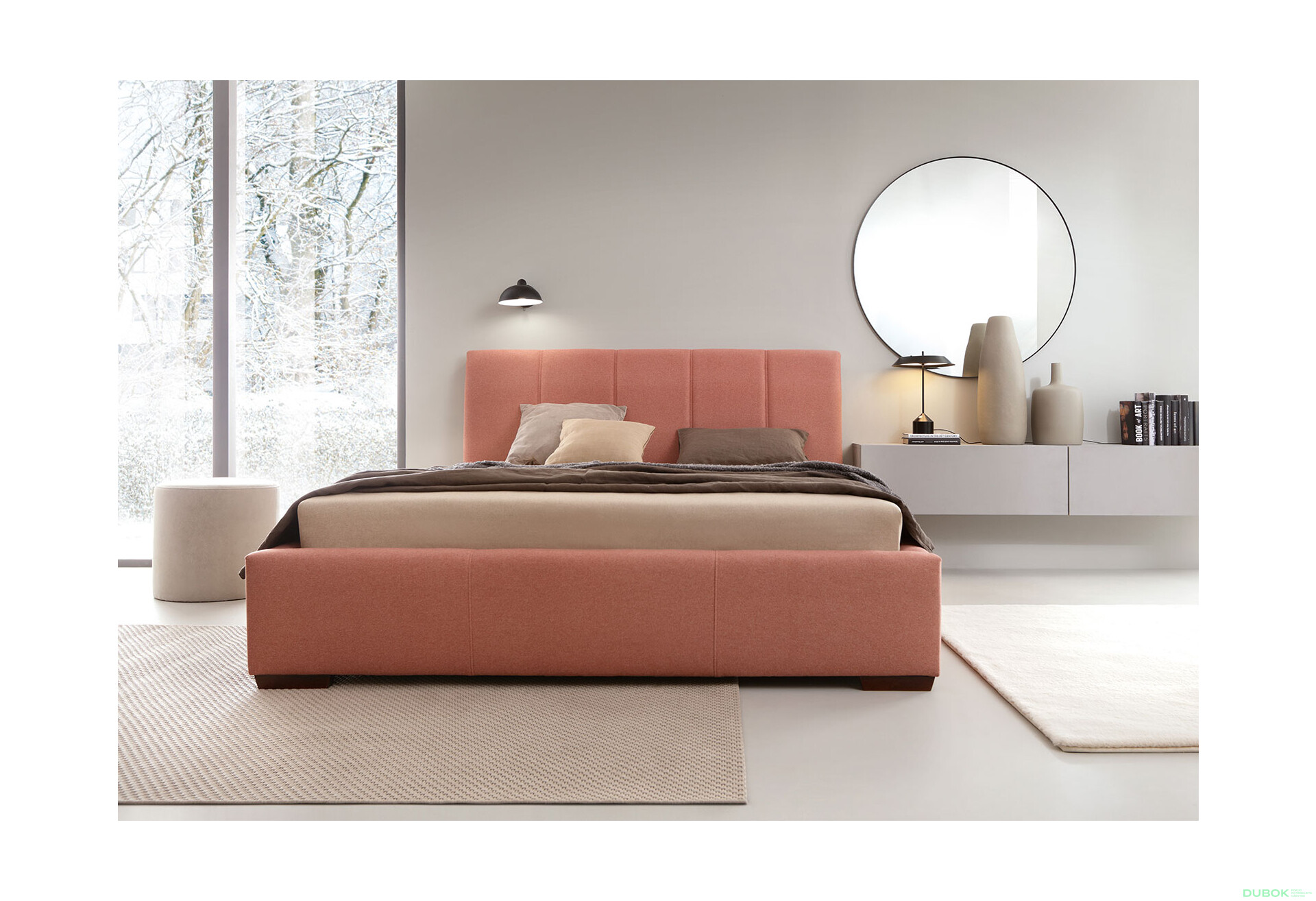Posteľ Cliff 160x200 Cloud 63 Davis C4 Orech - Fotografia 3 Fotografia 3 - Posteľ Cliff 160x200 Cloud 63 Davis C4 Orech