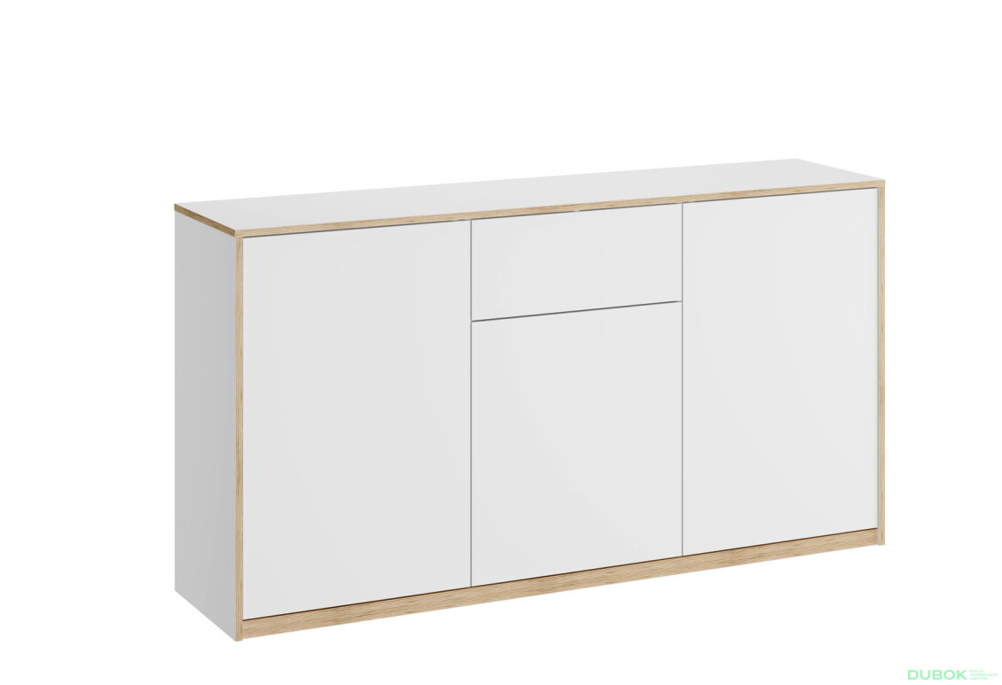 Fotografia 2 - Komoda 3d1s biela Complex