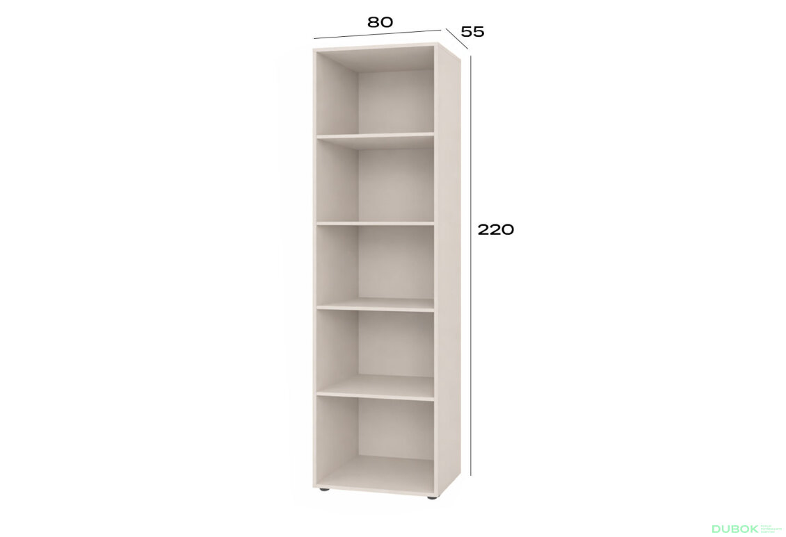 Fotografia 2 - Korpus modul 3 (h-2200*800) kašmír Space