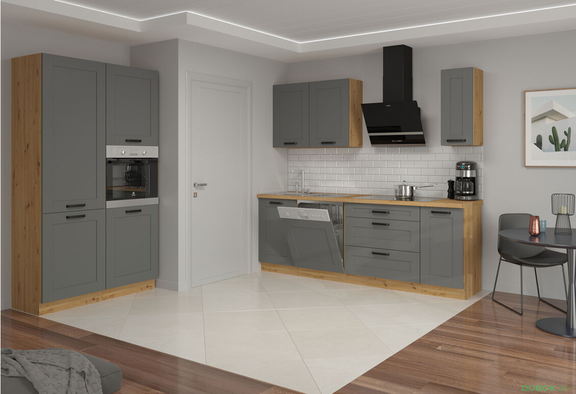 Fotografia 6 - Modulárna kuchyňa Luna artisan / dust grey