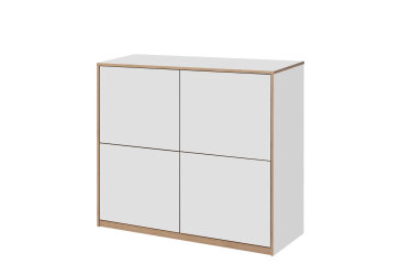 Komoda 4d biela Complex