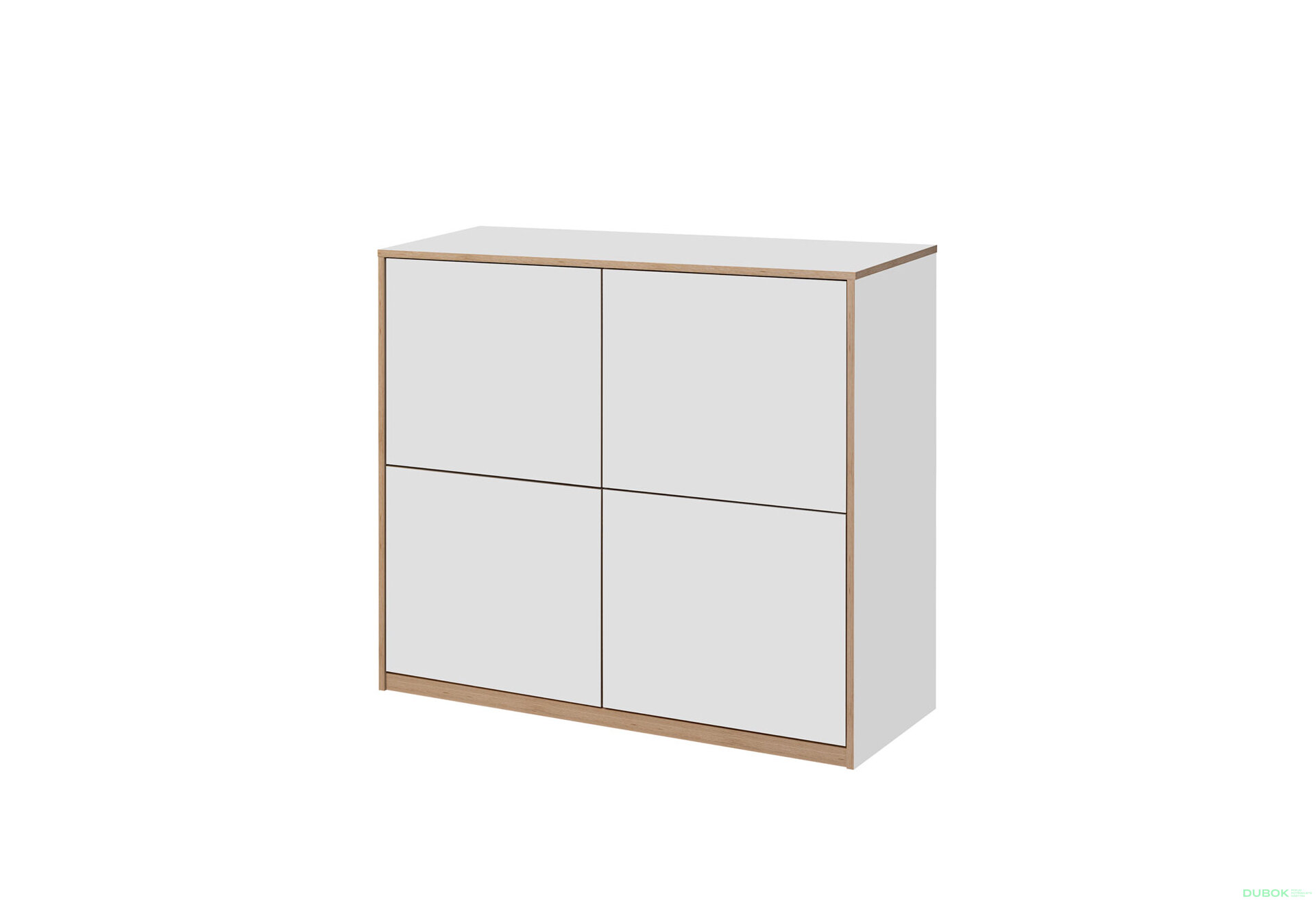 Fotografia 1 - Komoda 4d biela Complex