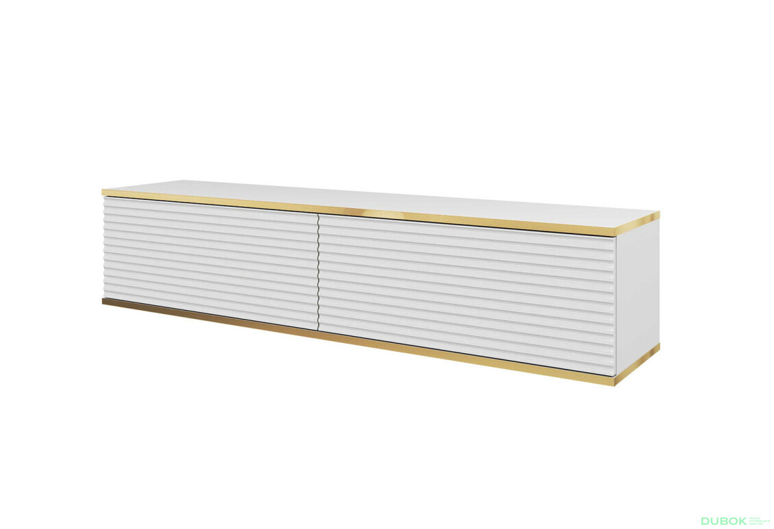 TV stolík RTV 135 MDF biely Oro - Fotografia 1 Fotografia 1 - TV stolík RTV 135 MDF biely Oro