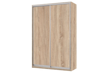 Skriňa 2D 1500x600x2400, 2 DTD, Svetlý dub sonoma