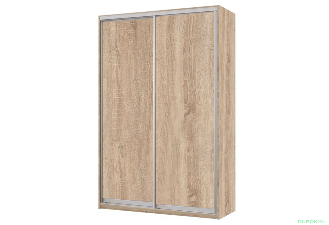 Skriňa s posuvnými dverami Komforto 2 DTD 150x240x60 cm Dub sonoma
