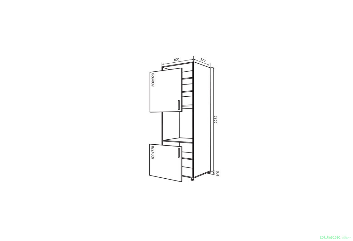 N20 Skriňa (horná f60x92-1ks, dolná f60x72-1ks) RioLine Luxe / RióLine Luxe Lesklý - Fotografia 1 Fotografia 1 - N20 Skriňa (horná f60x92-1ks, dolná f60x72-1ks) RioLine Luxe / RióLine Luxe Lesklý