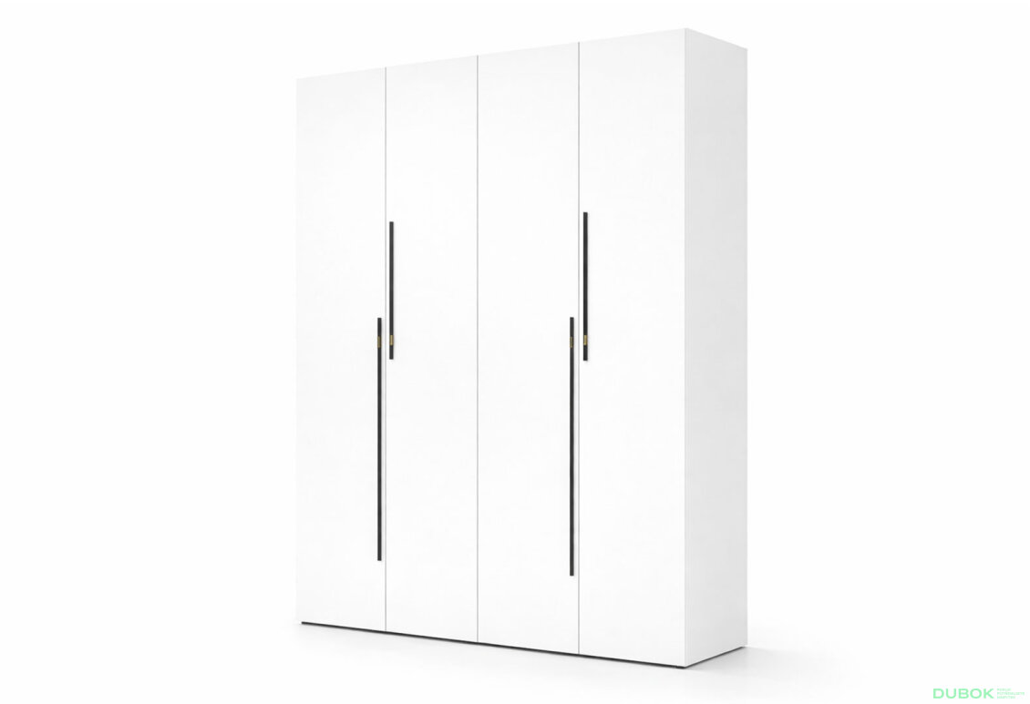 Skriňa 4D 160 cm nymphaea alba Space