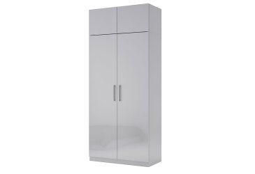 Fotografia Mezanín 2 dvere, sivý lesk