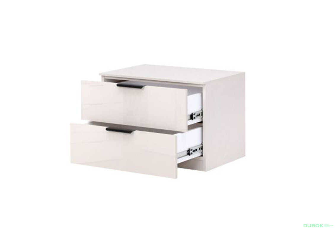 Fotografia 3 - Nočný stolík 2šx kašmírový lesk Lori