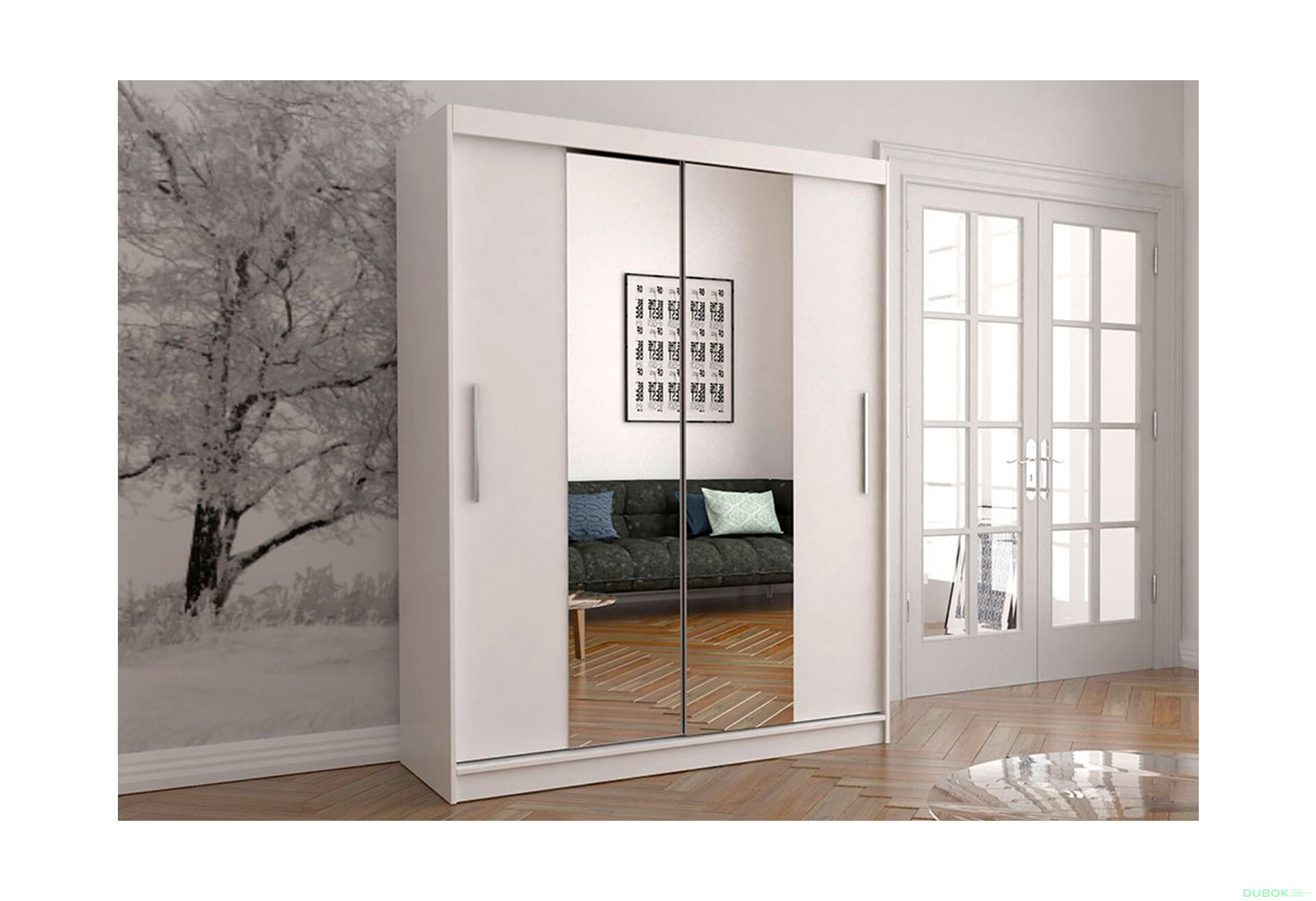 Fotografia 3 - Skriňa Vista 01 biela