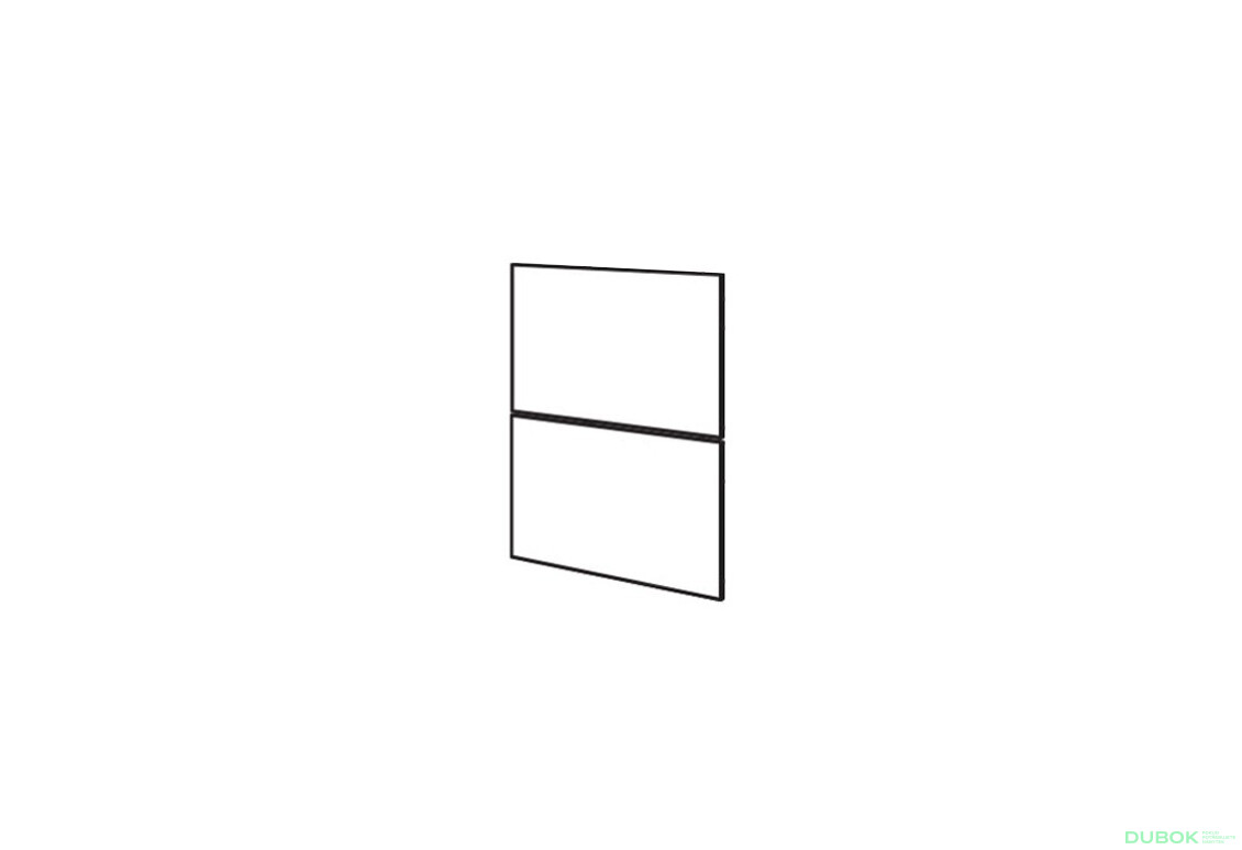 Fasáda f š 600 (1+1) Flat