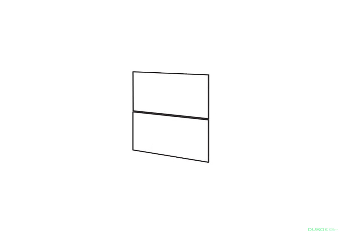 Fasáda F Š 800 (1+1) Flat