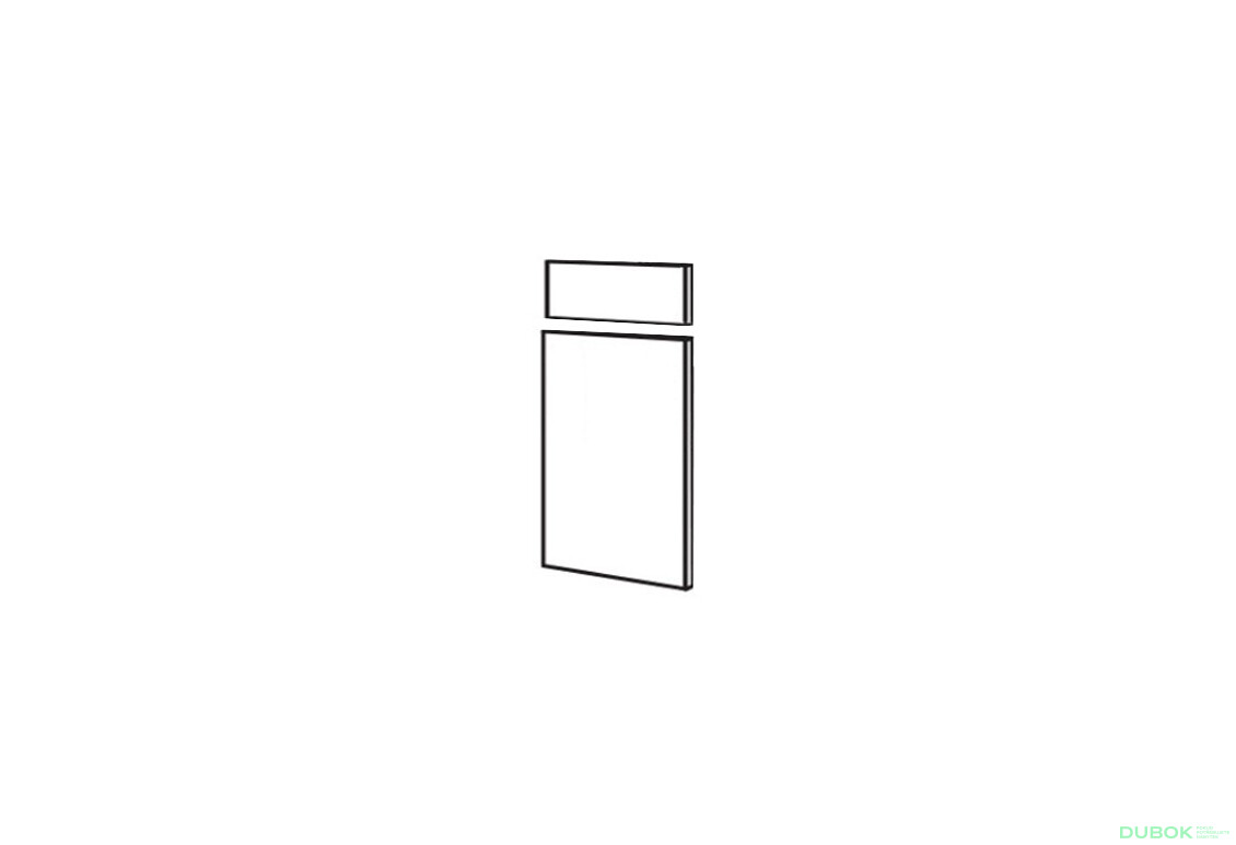 Fasáda f š 400 (1+1) Flat