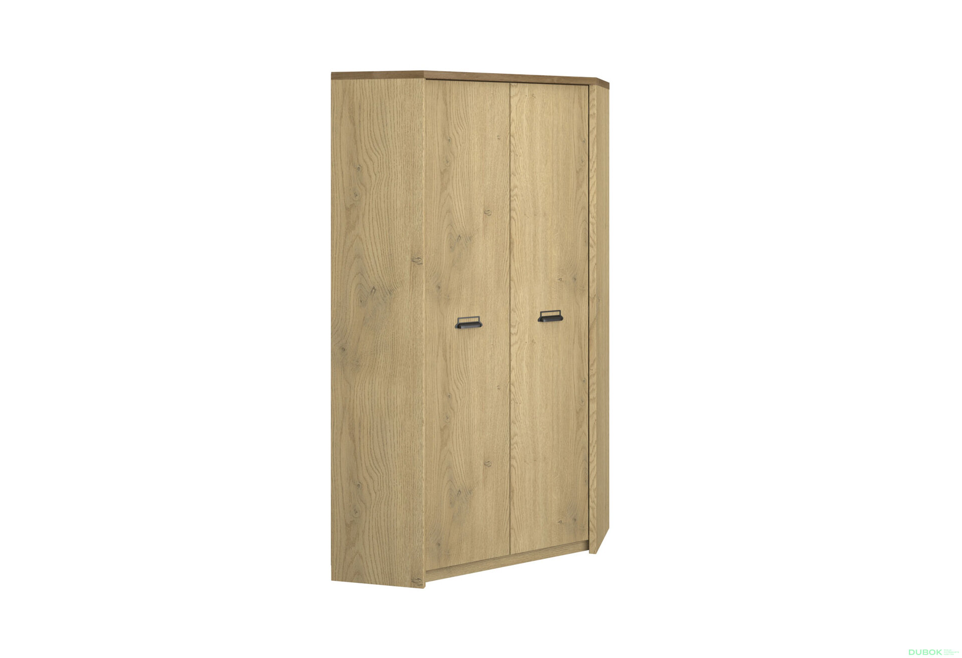 Fotografia 2 - Rohová skriňa 2d dub cremona / dub lefkas Denzel