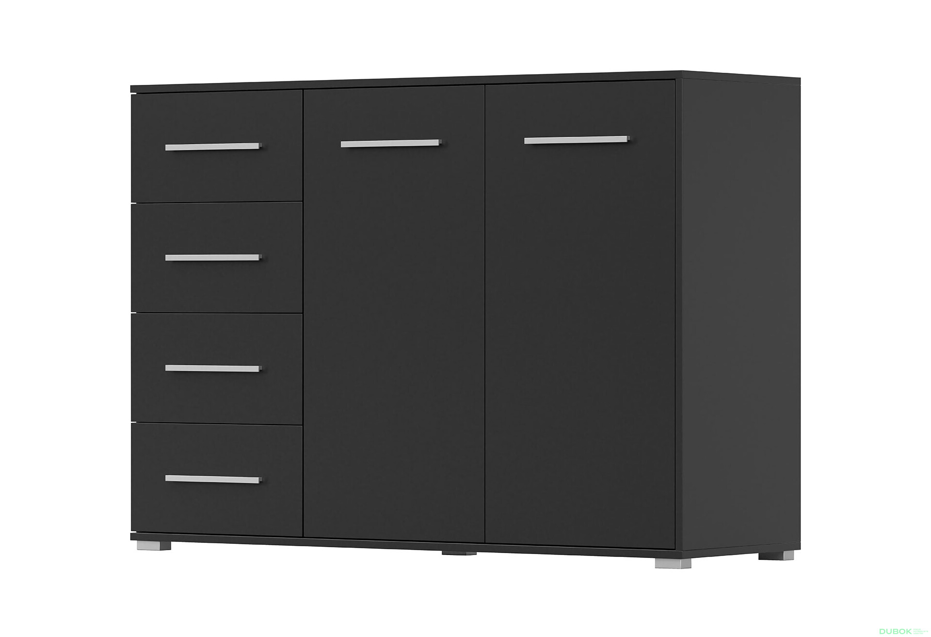 Fotografia 1 - Komoda Frida 01 135 2D4S čierna