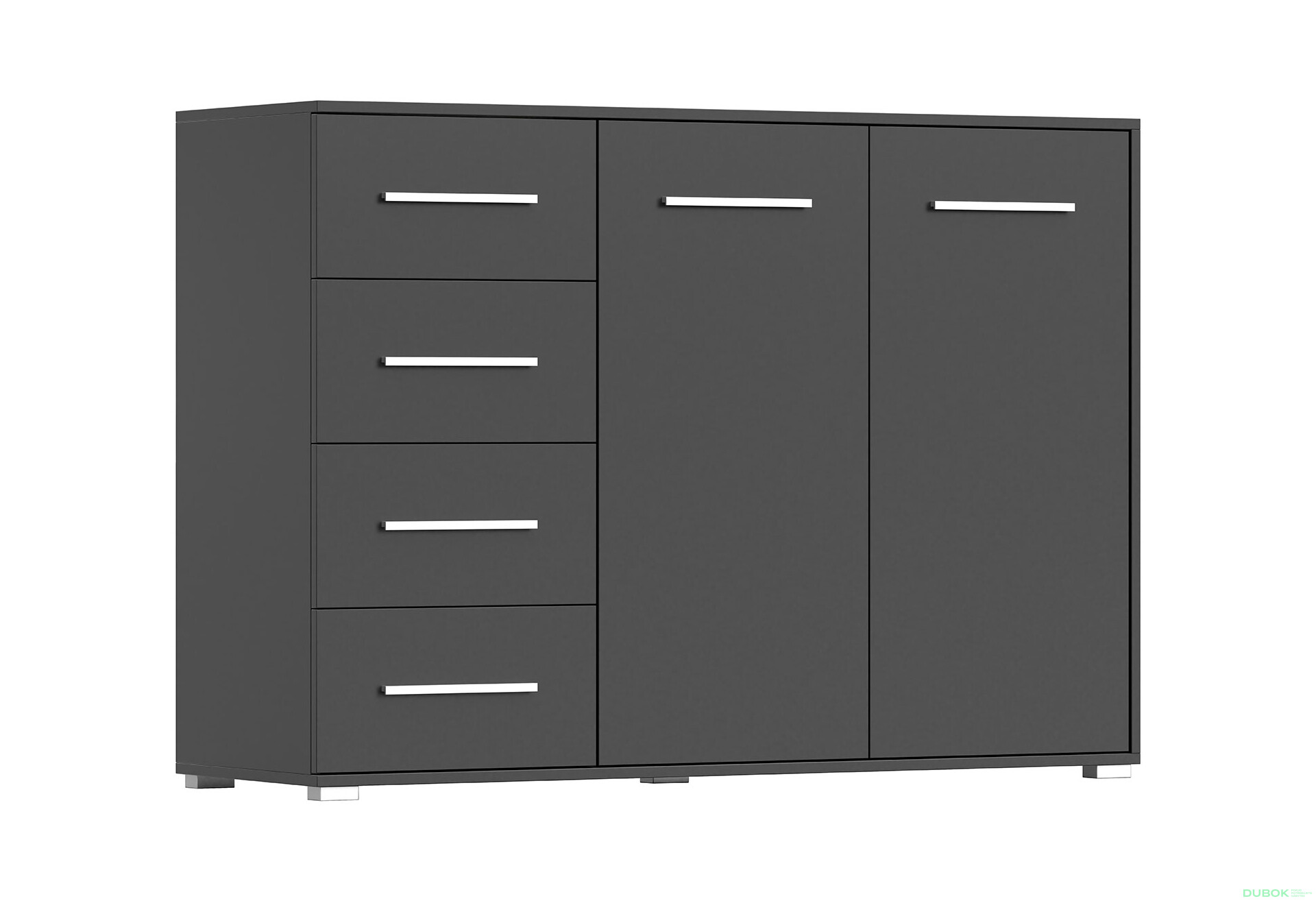 Fotografia 2 - Komoda Frida 01 135 2D4S čierna