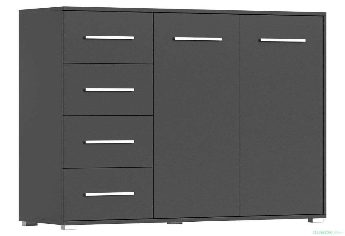 Fotografia 2 - Komoda Frida 01 135 2D4S čierna