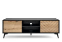 Fotografia 4 - TV stolík 154 evoke dub / čierna Diamond