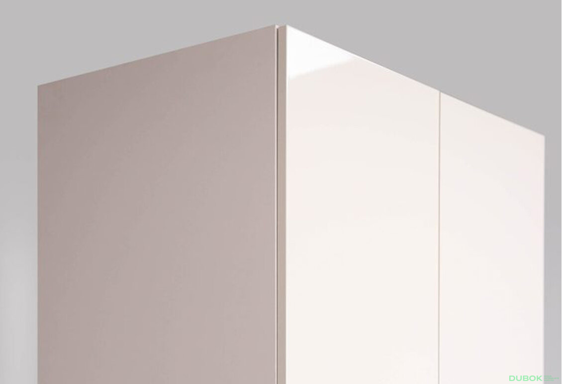 Fotografia 5 - Skriňa 2dv 2šx Bez zrkadiel kašmírový lesk Lori