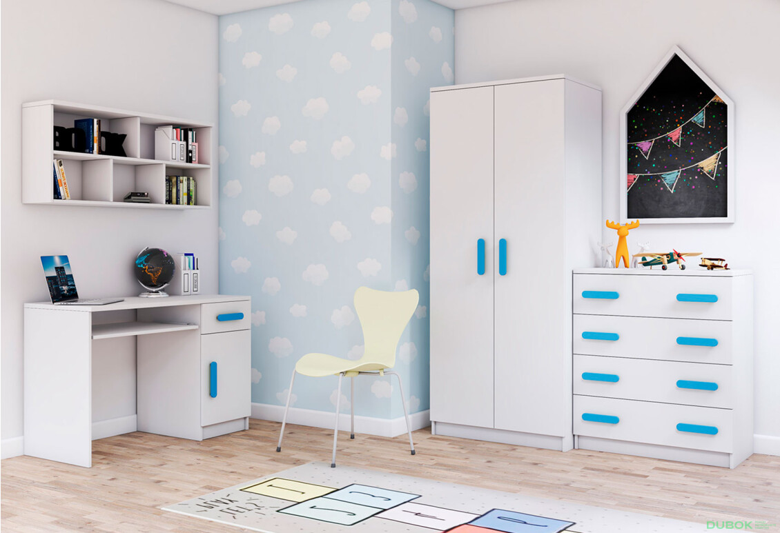 Detská zostava II Detské Šmyk biela