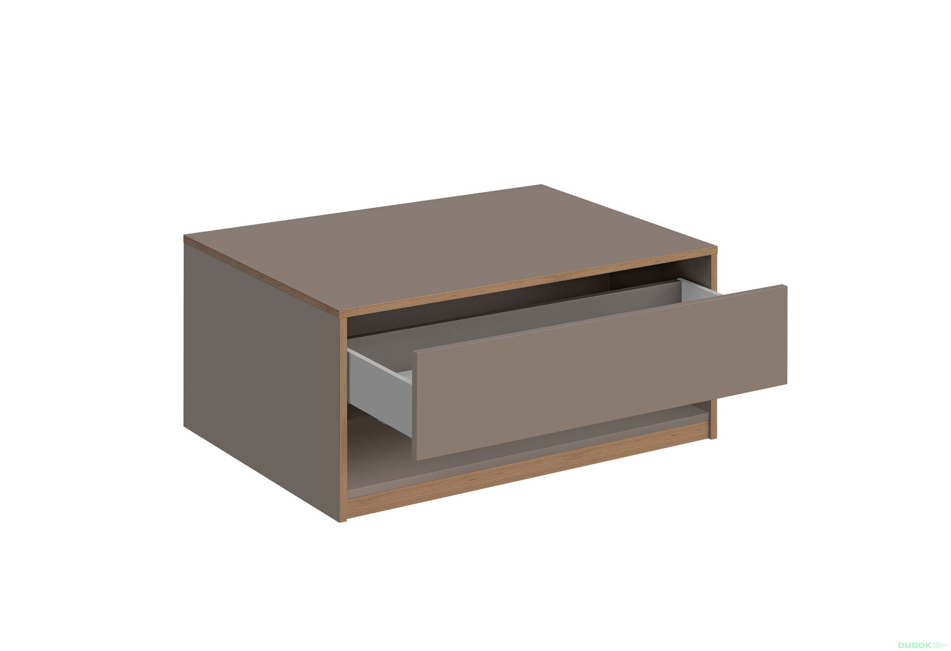 Fotografia 3 - Konferenčný stolík 1s/90 sivý kubanit Complex