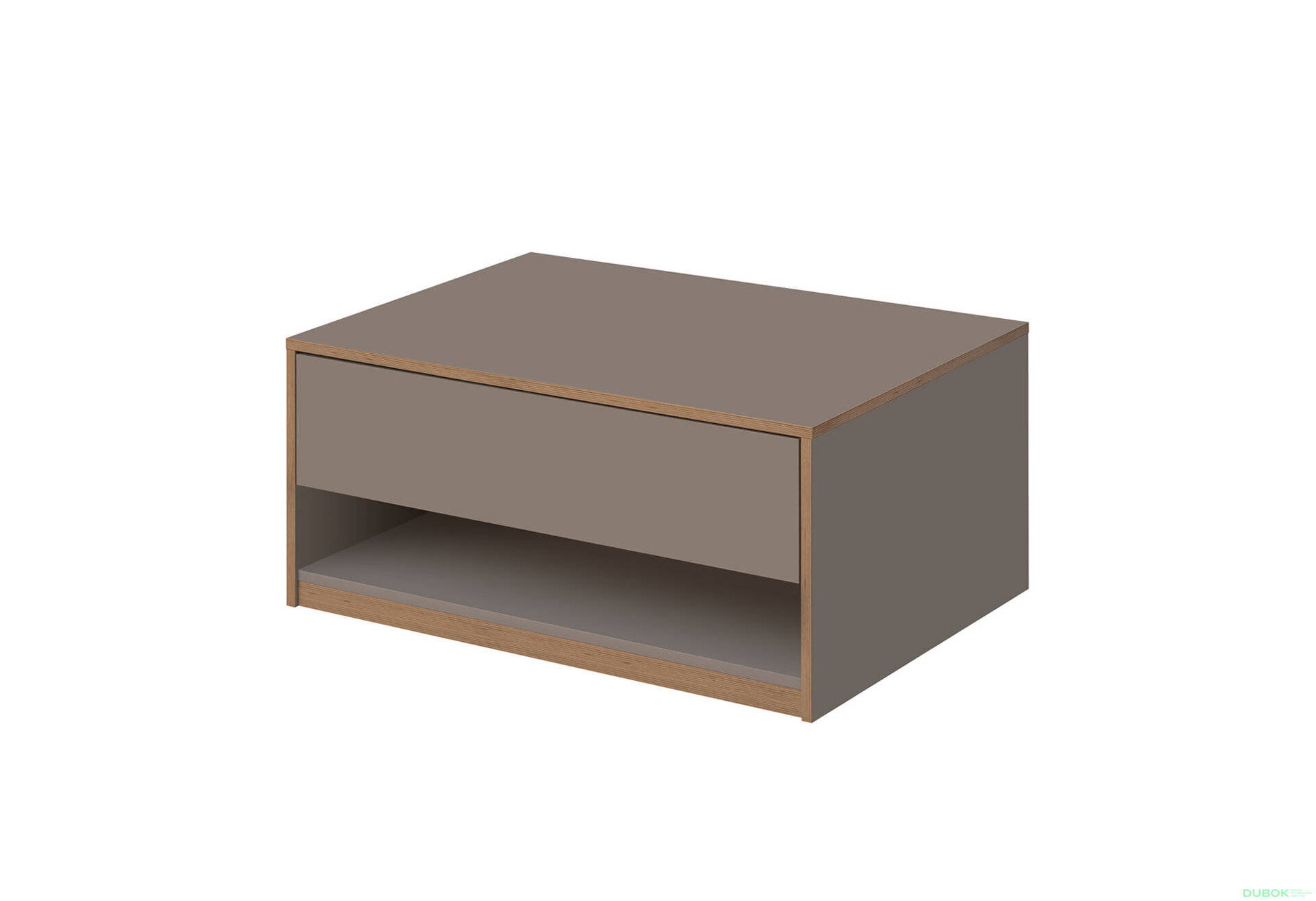 Fotografia 1 - Konferenčný stolík 1s/90 sivý kubanit Complex