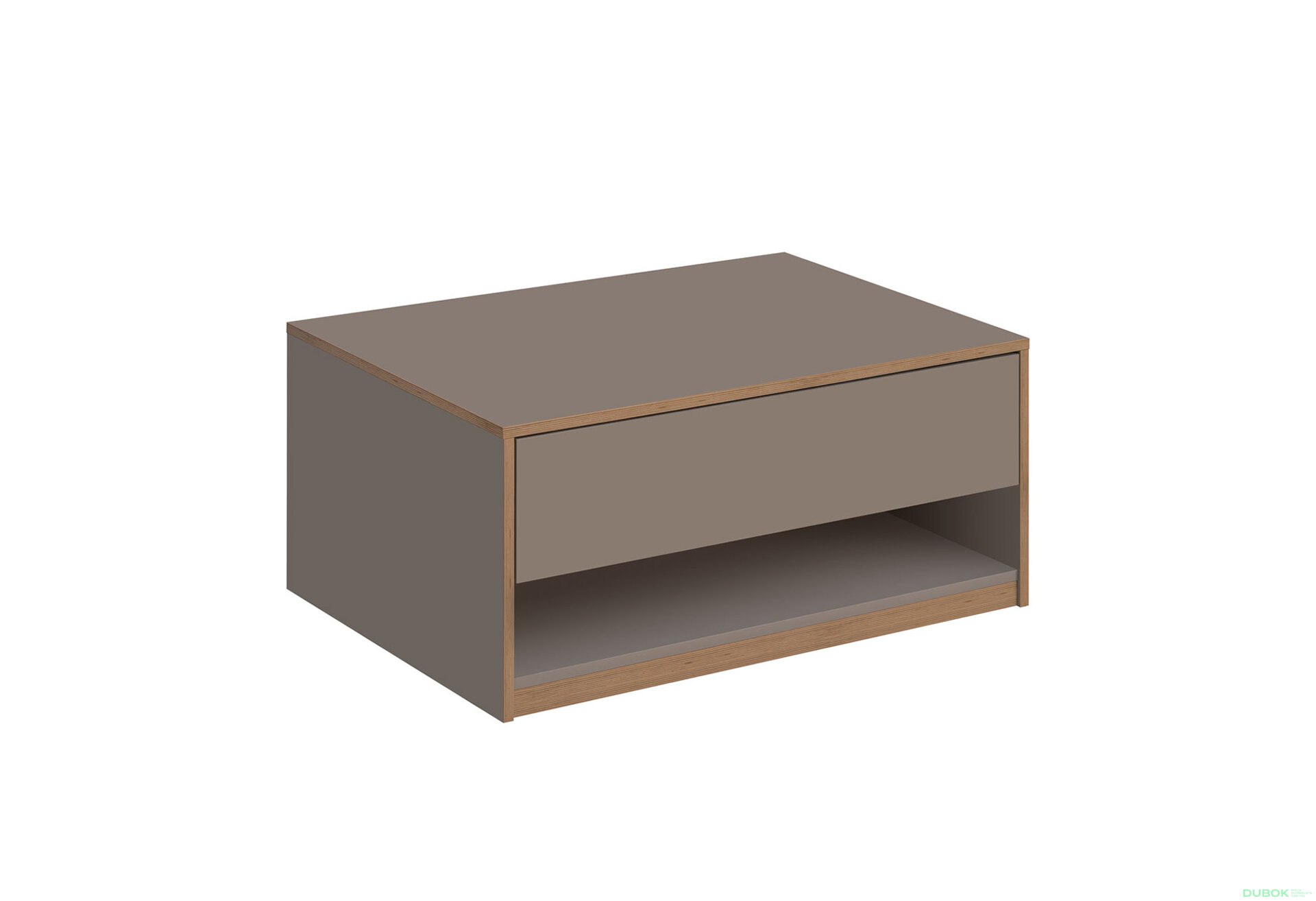 Fotografia 2 - Konferenčný stolík 1s/90 sivý kubanit Complex