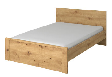 Posteľ 140x200 dub artisan Ayson